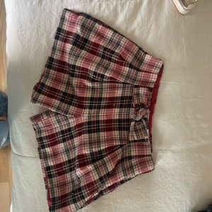 Kids Mayoral plaid shorts